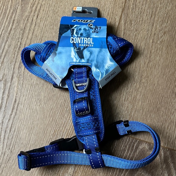 Purple and Blue Dog Harness Set - Picture 7 of 8